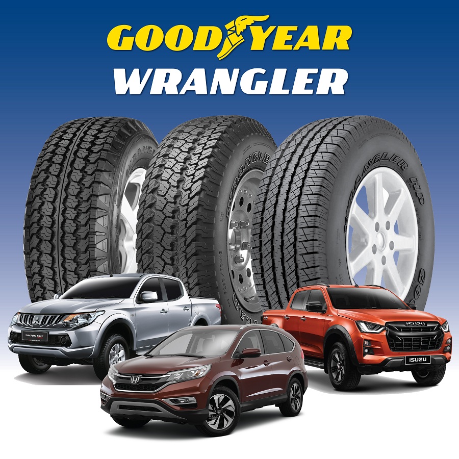 Goodyear Wrangler SUV 4x4|Malaysia Tyre Distributor|SUNLUN